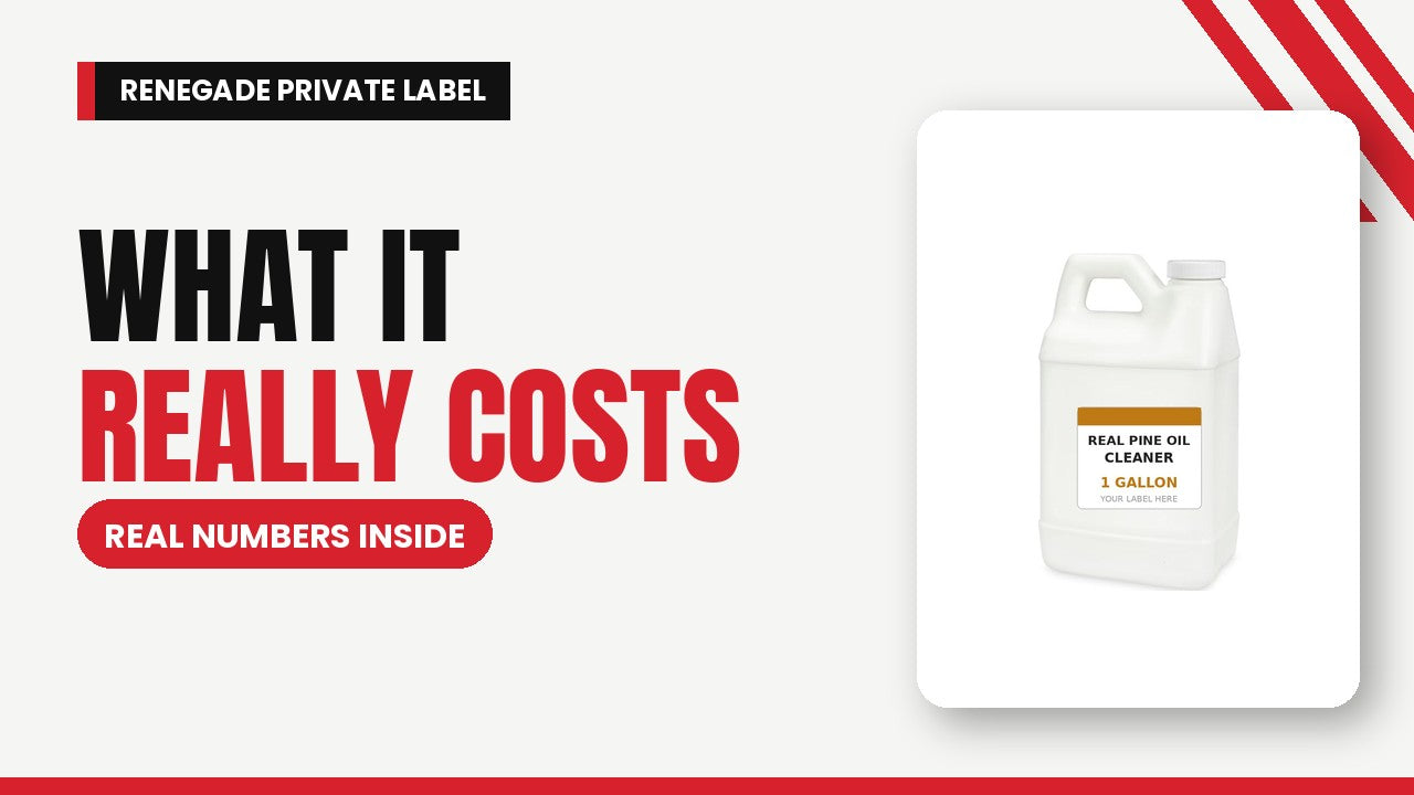 What it really costs to start a cleaning product brand