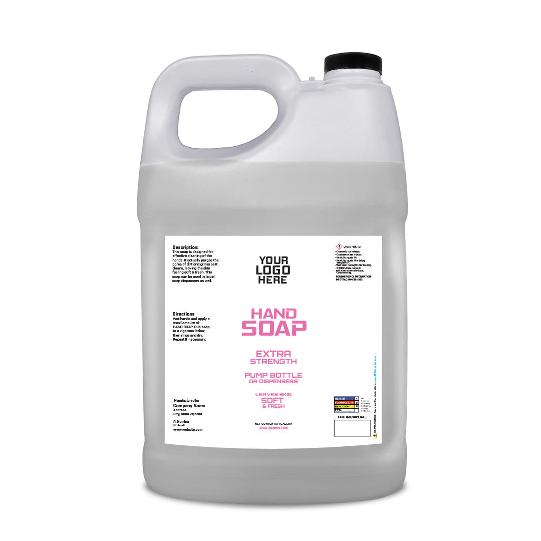 Pink Lotion Hand Soap - private label