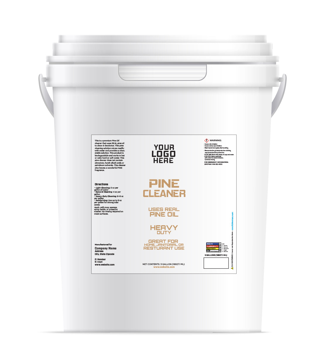 Real Pine Oil Cleaner - private label
