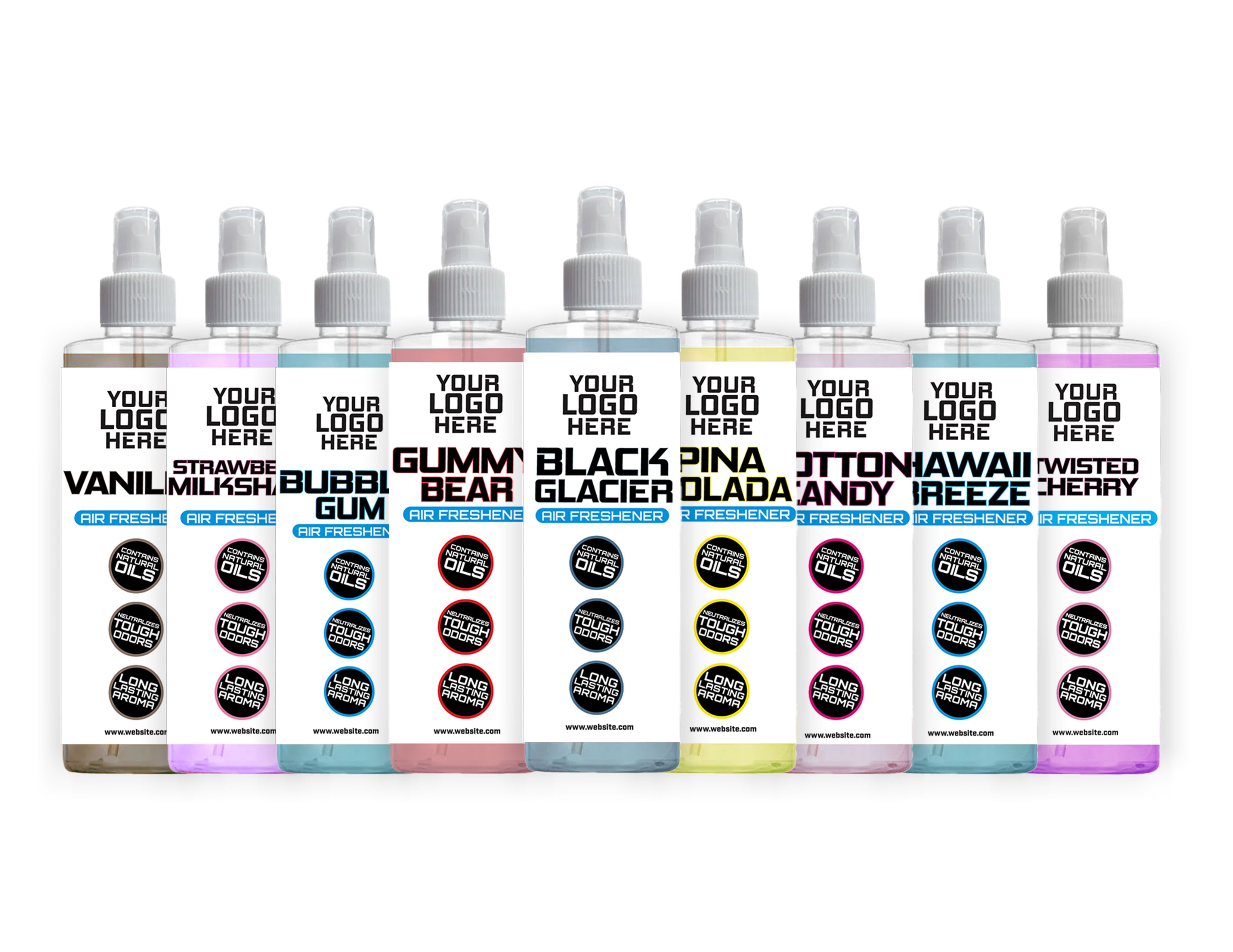 Private Label Sprayable Air Fresheners 8 Oz