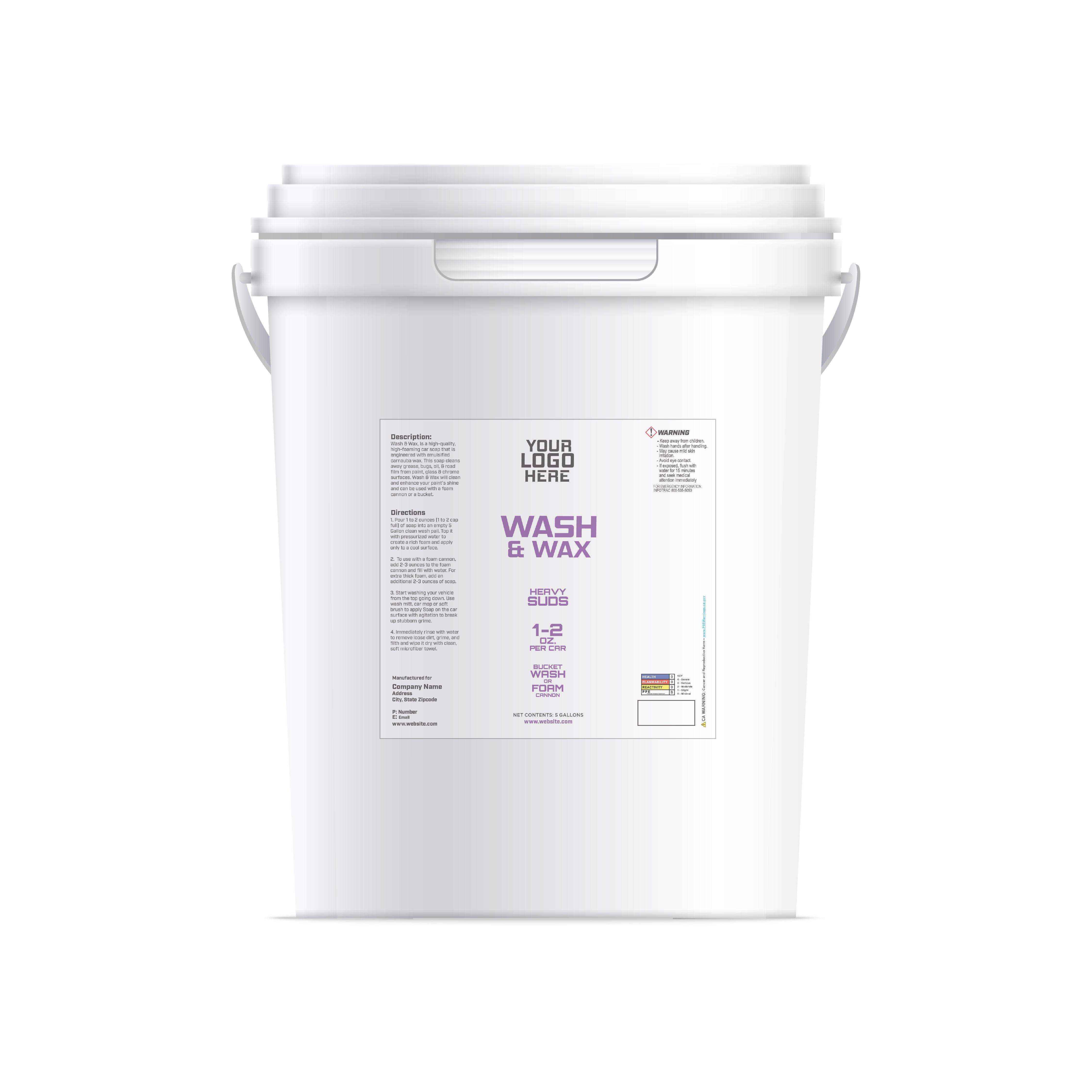 5 Gallon Wash & Wax