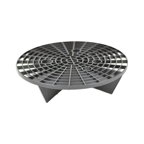 Dirt Filter for 2.5-7 Gallon Bucket, 10", Black (12 pcs/pk)