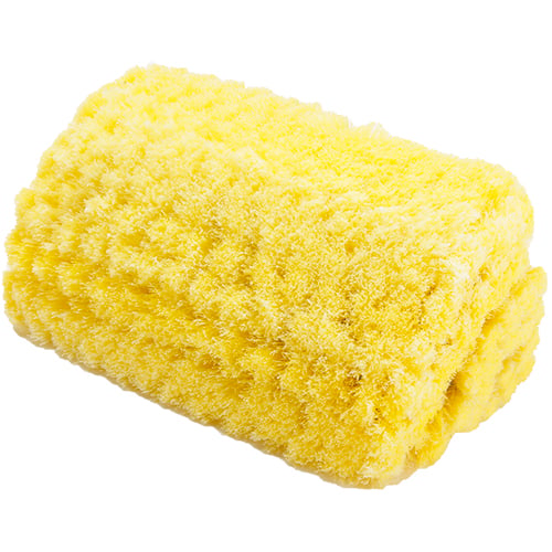 All Around Bristles Flow-Thru Truck Brush Head, 10", Yellow (12 pcs/cs)