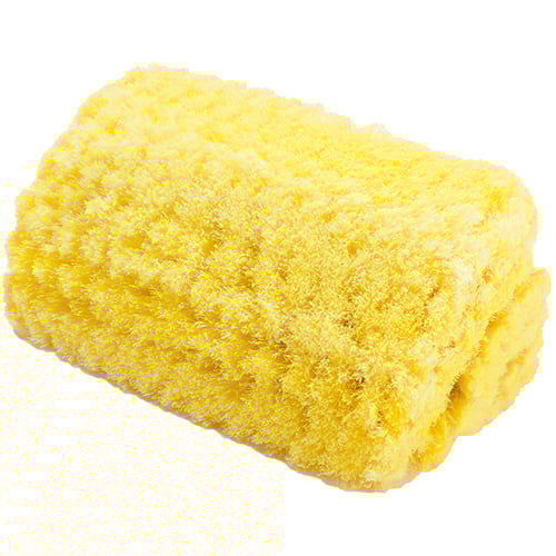 All Around Bristles Flow-Thru Truck Brush Head, 10", Yellow (12 pcs/cs)