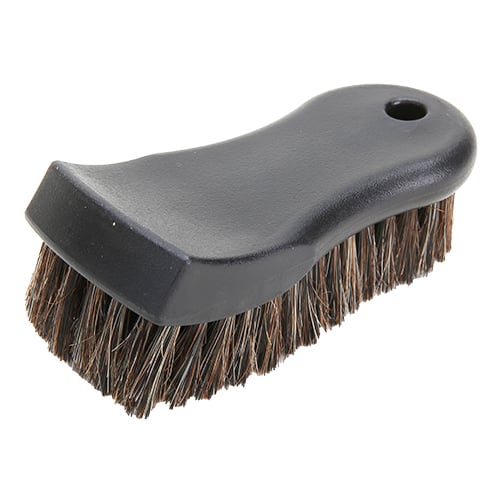 Horse Hair Leather Brush, 6"x2.5"x1", Brown (12 pcs/pk, 48 pcs/cs)