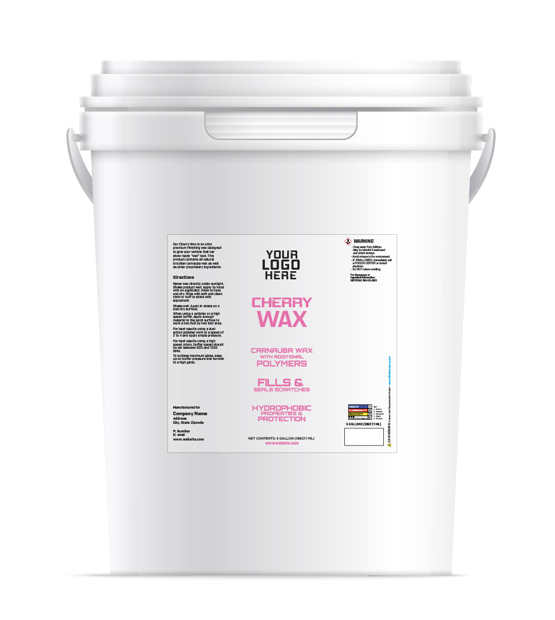5 Gallon Cherry Wax