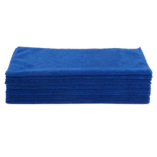16"x16" Microfiber Basic Towel 380 GSM Navy (240Pcs/Ctn)