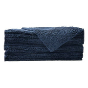 Plush Edgeless Microfiber Towel 450 GSM, 16"x16", Black (12 pcs/pk, 120 pcs/cs)