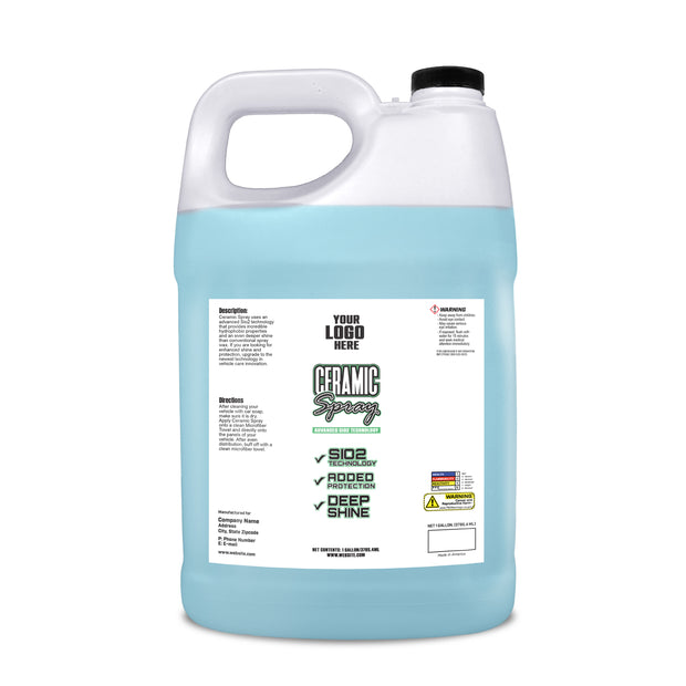 Private Label 1 gallon Ceramic Detail Spray