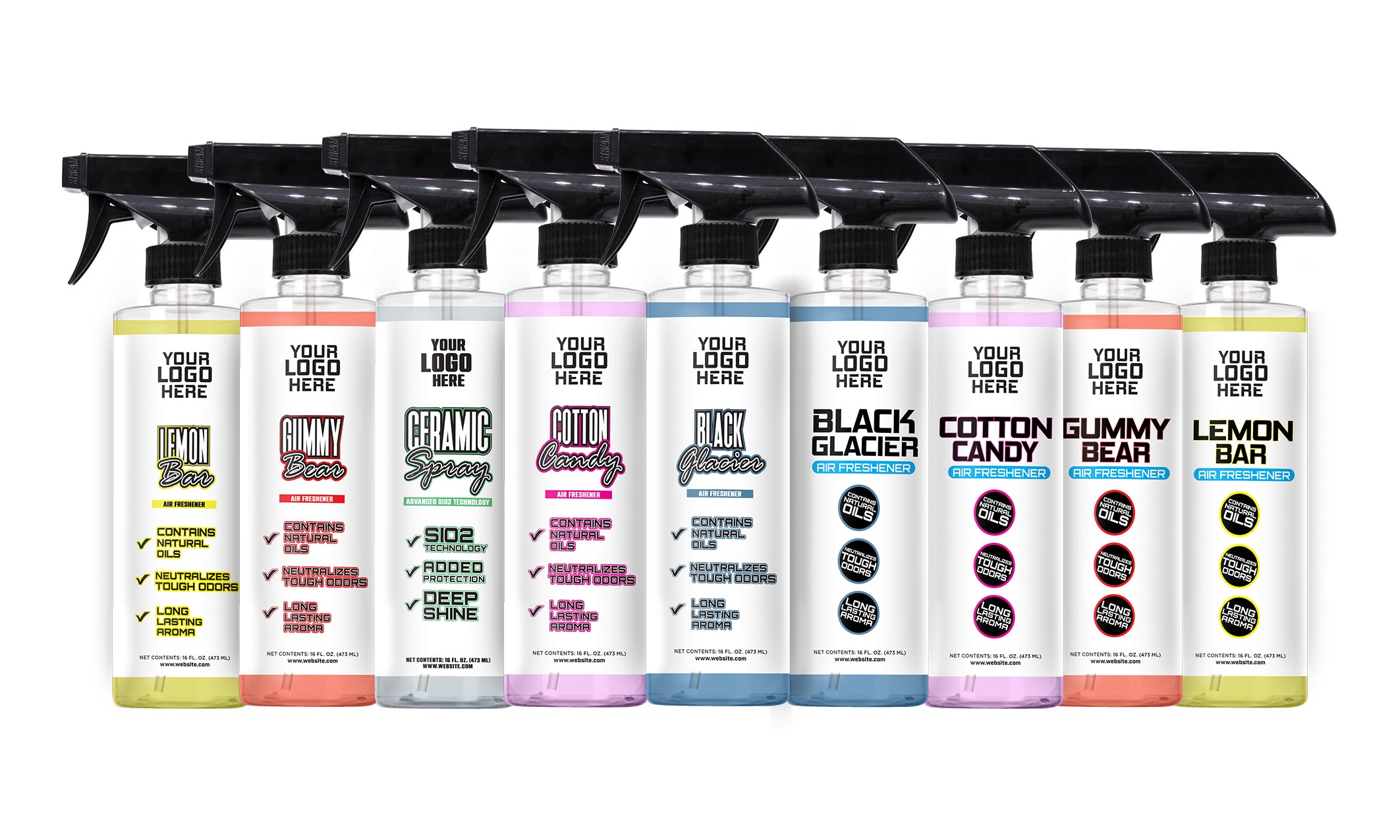 Private Label Sprayable Air Fresheners