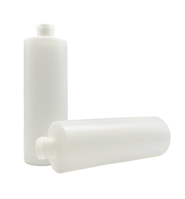 16 Ounce Natural HDPE Bottles, Box of 240 pieces