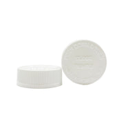 White 1 Gallon Child Proof Gallon Caps, Pack of 55